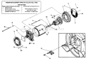 Part Location Diagram of 23887D Briggs and Stratton Brush holder